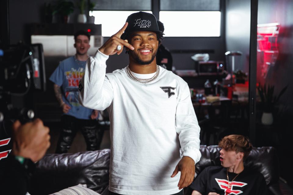 Kyler Murray joins prominent e-sports, entertainment group FaZe