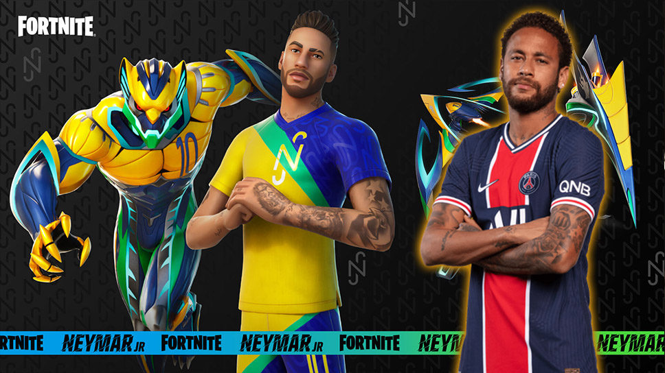 World’s most expensive soccer player Neymar Jr becomes first playable athlete in Fortnite cover image