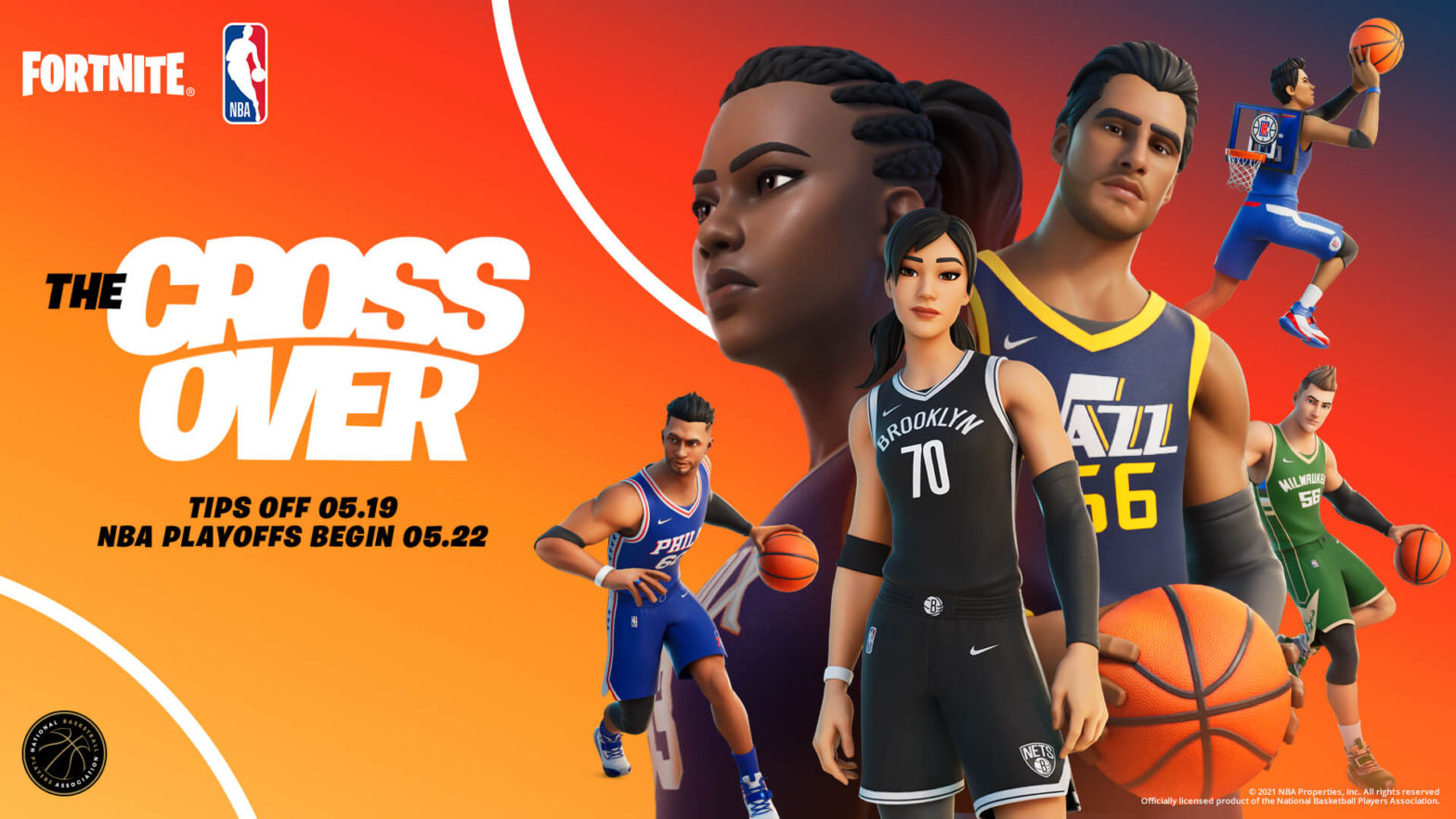 Fortnite x NBA crossover to celebrate the 2021 NBA Playoffs Esports.gg