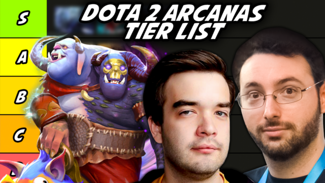 Juggernaut is WHAT Tier!? SUNSFan and SyndereN rank all 19 Dota 2 Arcanas preview image