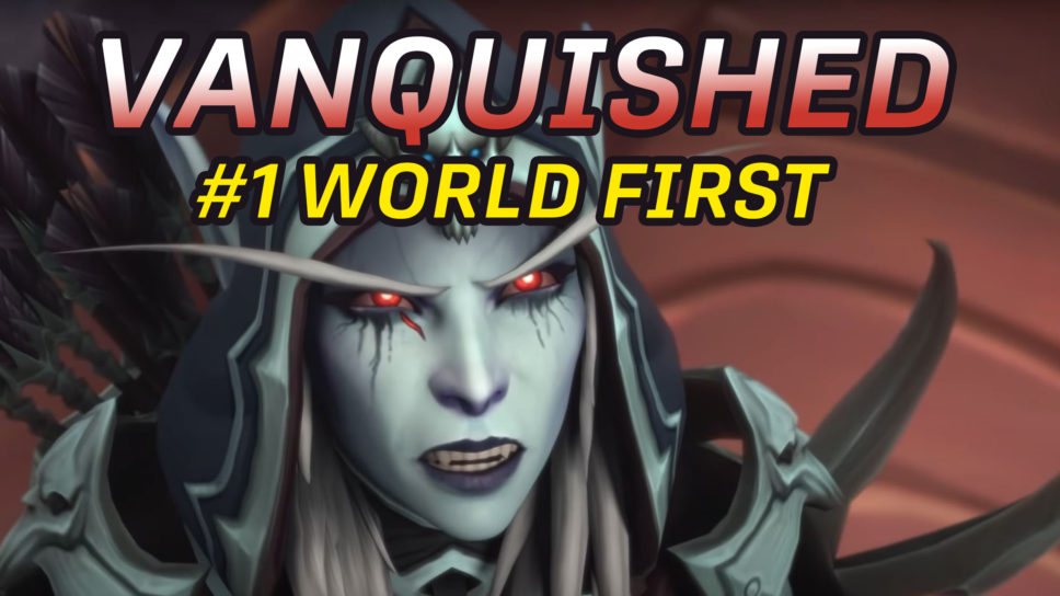 Sylvanas Down! Echo secure World First in the WoW RWF Sanctum of Domination cover image