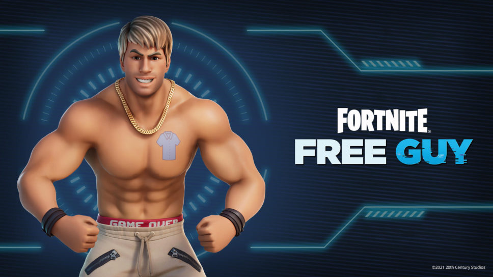 Ryan Renolds arrives in Fortnite with Free Guy crossover cover image
