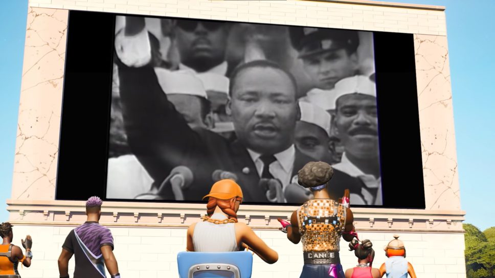Fortnite celebrates Martin Luther King with new interactive experience cover image