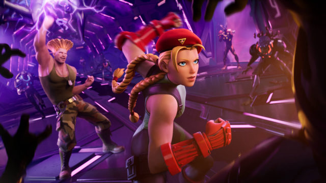 Fortnite adds  Street Fighter’s Cammy and Guile skins preview image