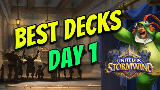 United in Stormwind – Best Decks for Day 1 preview image
