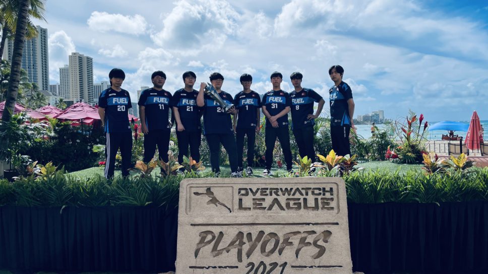 My goal is to be better than I was before, all the way to the end – Pine talks about the Overwatch League 2021 Playoffs cover image