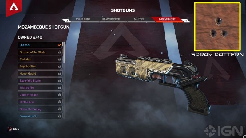 Mozambique Shotgun - Apex Legends Shotgun Guide