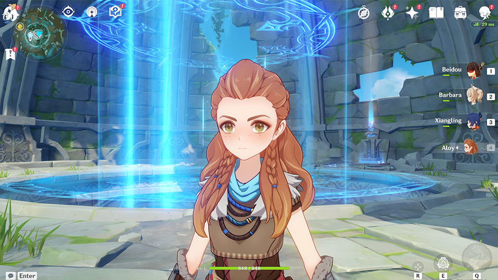 Aloy Genshin Impact character has finally arrived as part of 2.2 update (And she’s free!) cover image