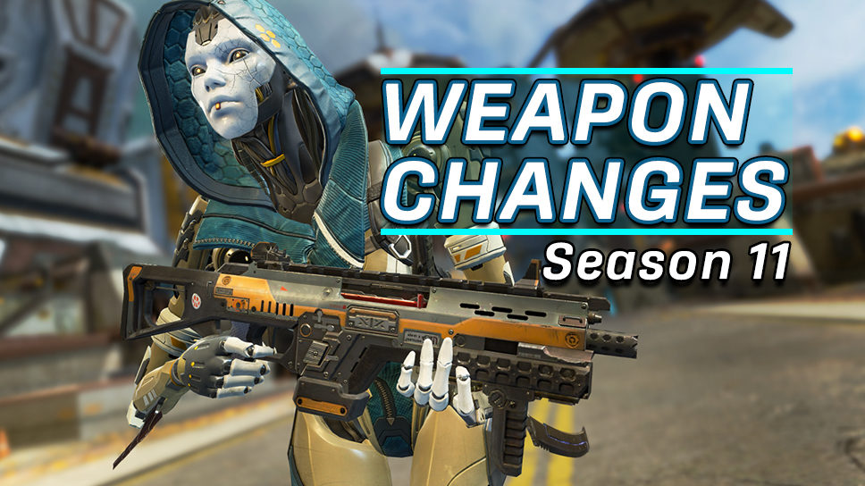 Apex Legends Season 11 Weapon Changes brings new Hop up and Care Package G7 cover image