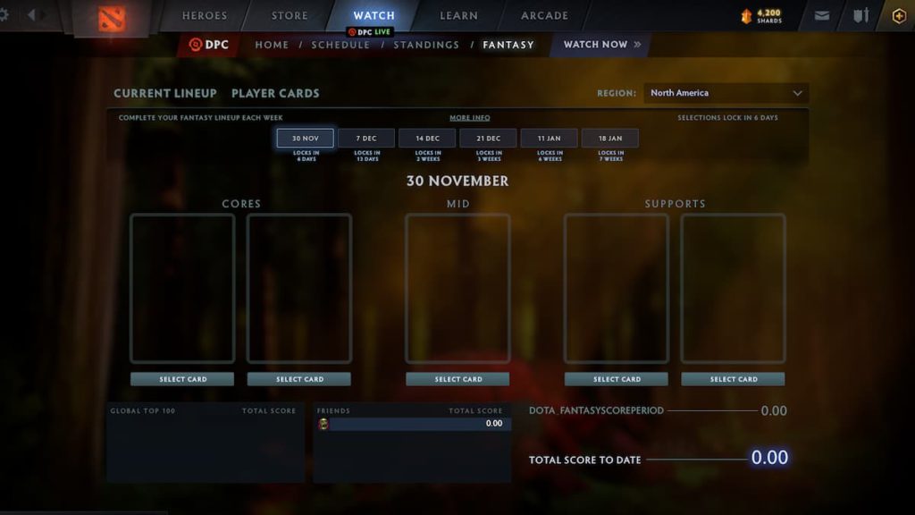 DPC Fantasy follows a familiar format with a few small differences