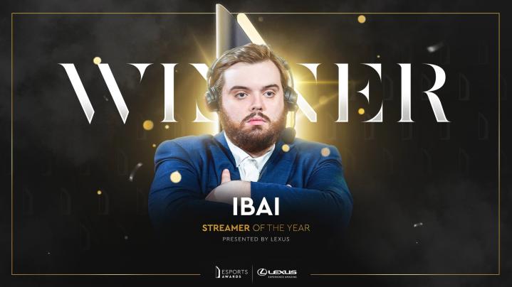 Esports Awards Streamer of the Year Presented by Lexus