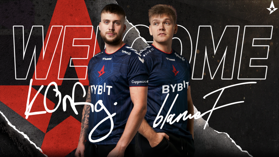 Astralis sign k0nfig and blameF to CS: GO Roster after Disappointing Major Result cover image