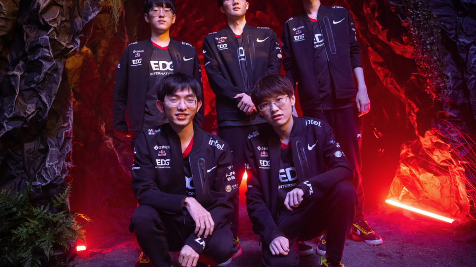 2021 LoL World Champions Edward Gaming bows out of LPL Spring playoffs early cover image