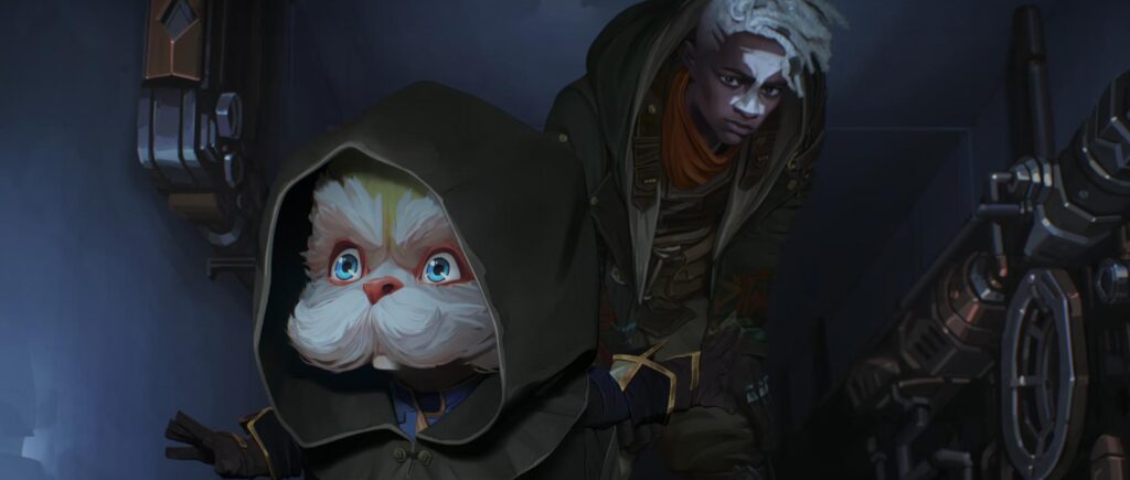 Heimerdinger and Ekko in Arcane Season 2 (Image via Netflix)