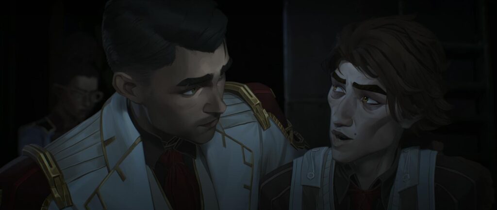 Jayce and Viktor in Arcane Season 1 (Image via Netflix)