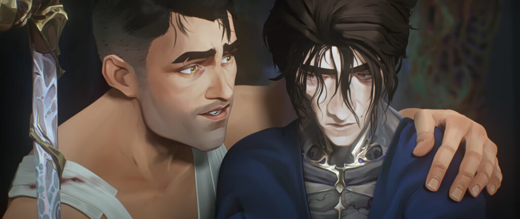 Jayce and Viktor in Arcane Season 2 (Image via Netflix)