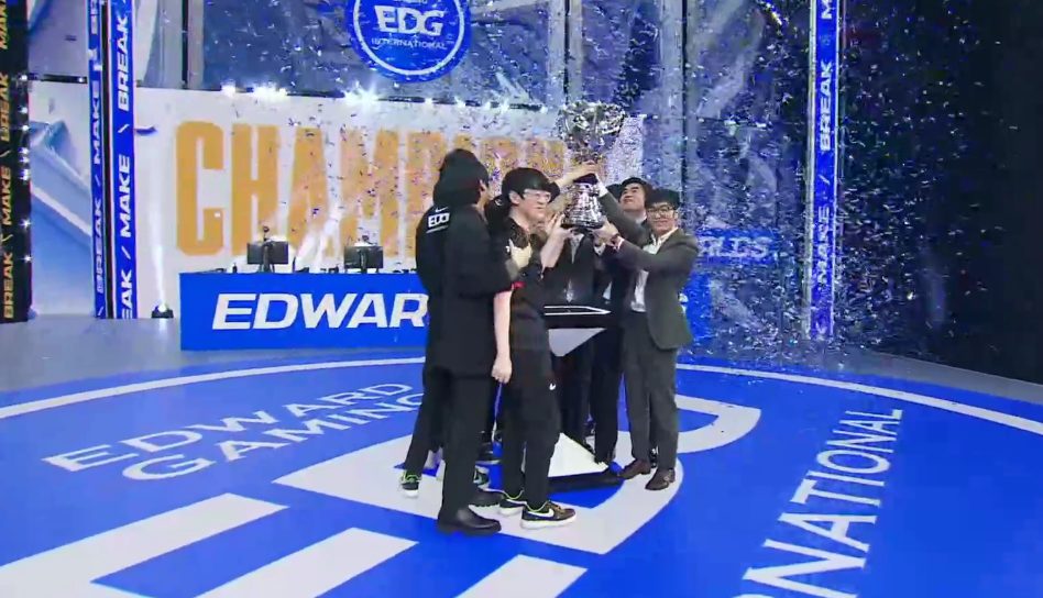 Edward Gaming are the 2021 League of Legends World Champions!! cover image