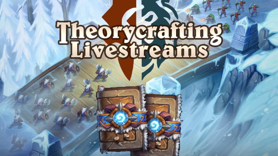 Alterac Valley Theorycrafting streams: Hearthstone packs and Mega Bundle giveaways cover image