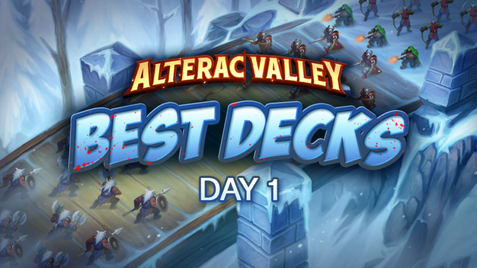 Fractured in Alterac Valley – Best Decks for Day 1 cover image