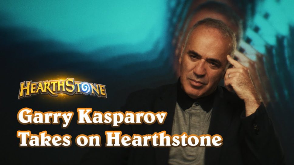 Garry Kasparov seeks revenge 25 years after losing to the AI, now in Hearthstone cover image