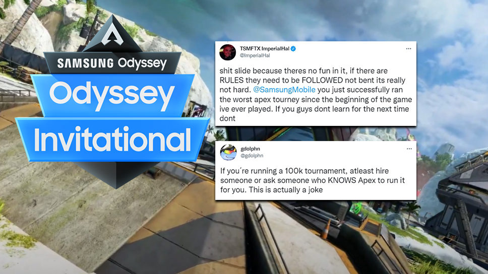 Samsung $100,000 Apex tournament slammed by ImperialHal. “The worst apex tourney since the beginning of the game” cover image