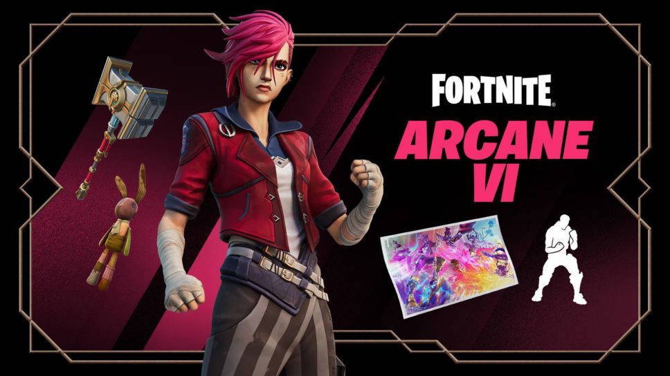 Vi from League of Legends and Arcane to join Fortnite! cover image