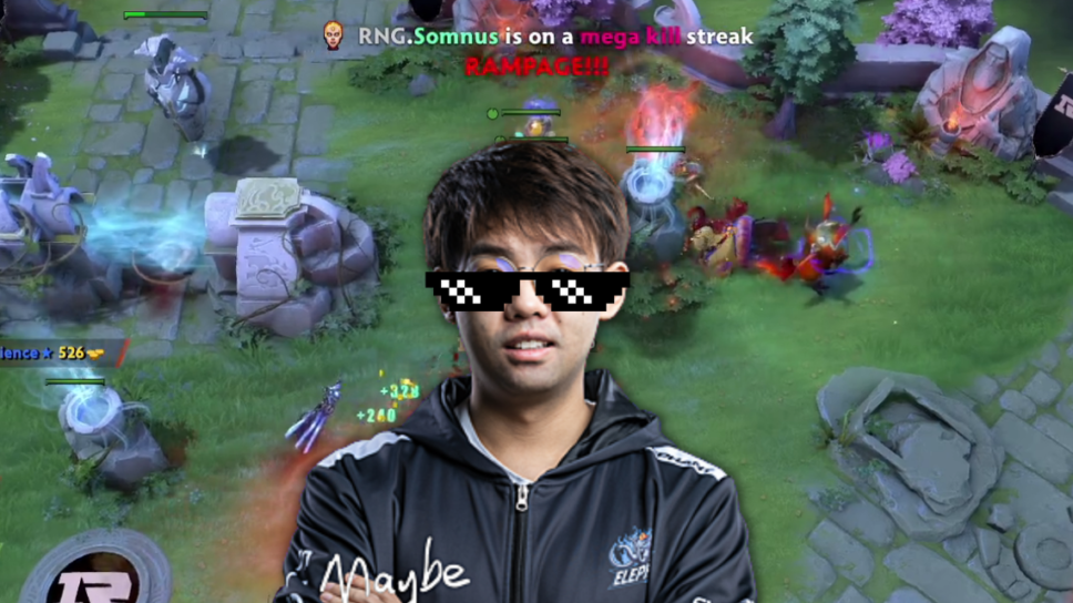 Somnus clutches at 5 hp to secure rampage and first DPC win for RNG, after bug causes team wipe in opener cover image
