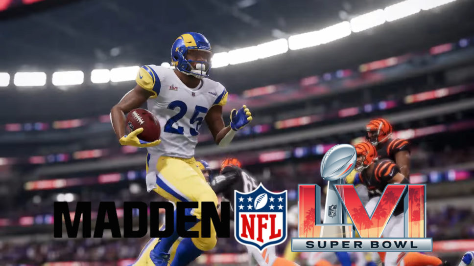 EA releases official Madden 22 Super Bowl LVI prediction cover image