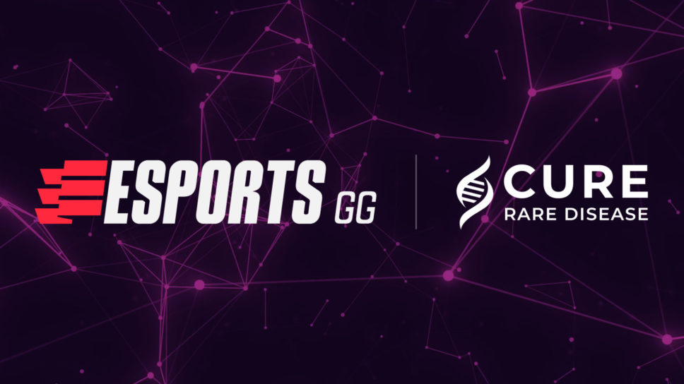Esports.gg partners with Cure Rare Disease cover image