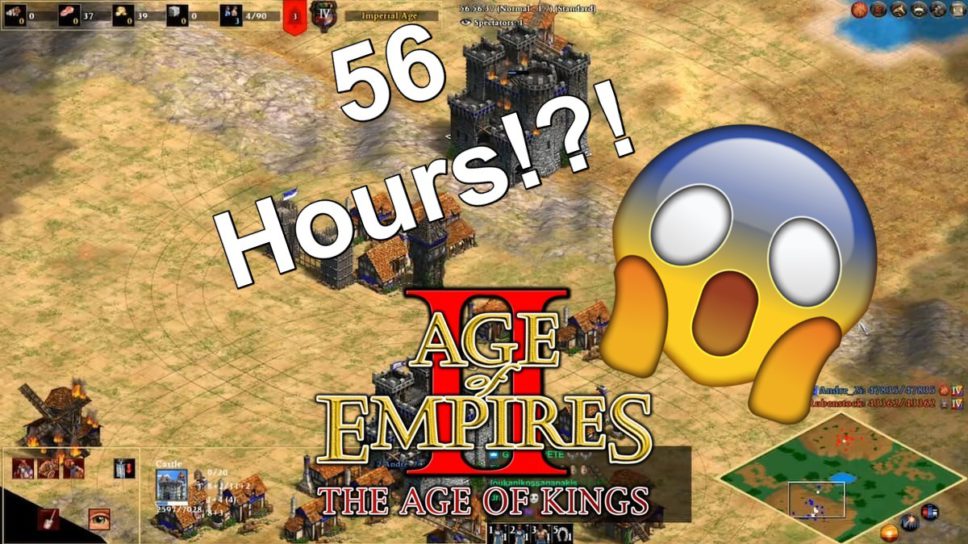 Two Age of Empires streamers have been locked in a match for over 56 hours cover image