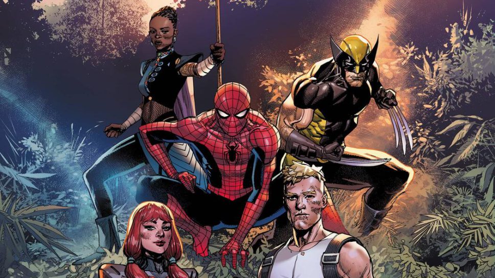 Fortnite teams up with Marvel for a comic mini-series cover image