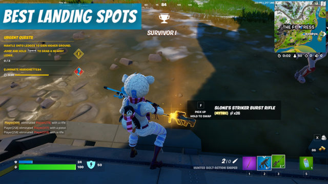 The Best Fortnite Landing Spots in Chapter 3: Season 2 preview image