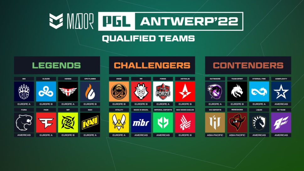 PGL Antwerp: 24 Teams Locked in as RMRs Conclude cover image