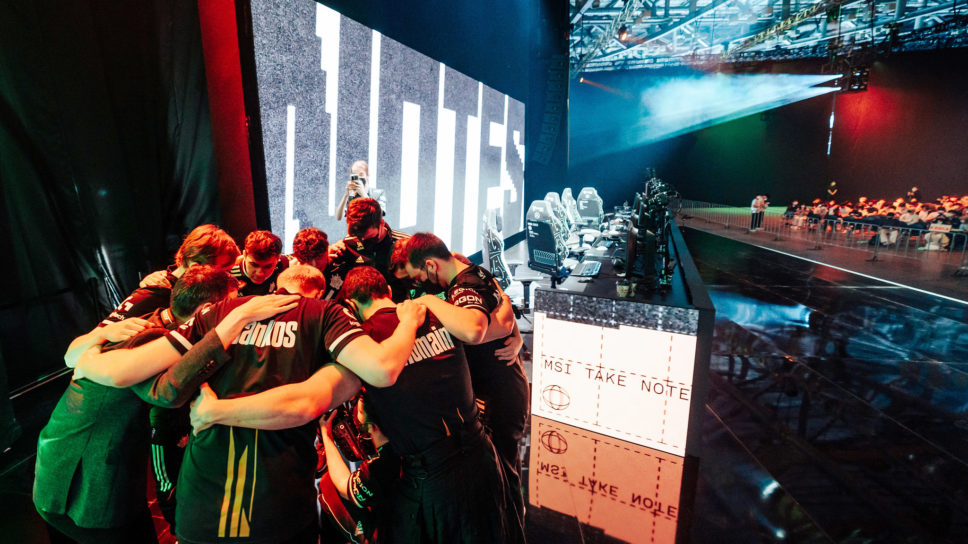 T1 undefeated season comes to an end after losing to G2 at MSI 2022 cover image