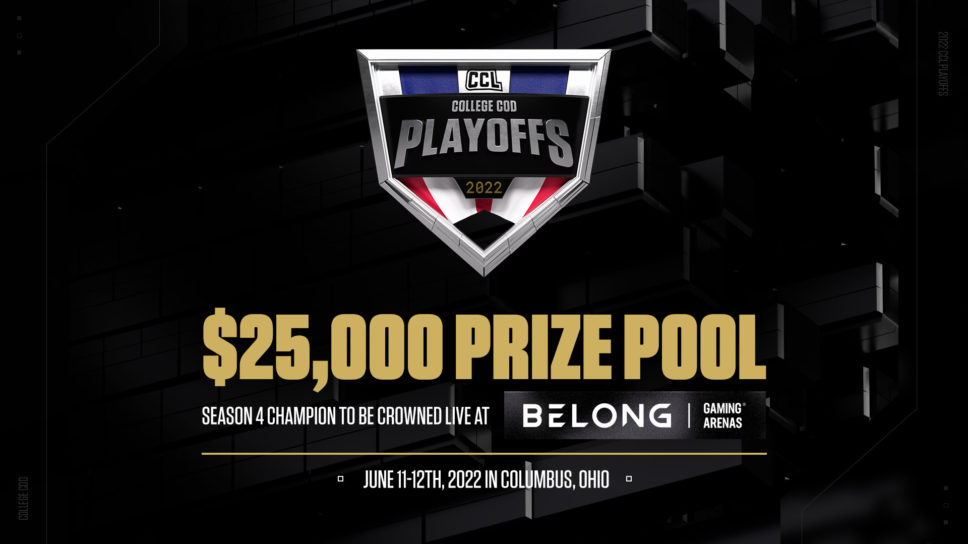 College CoD will celebrate the first live National Championship LAN in Columbus after a partnership with Belong Gaming Arenas cover image