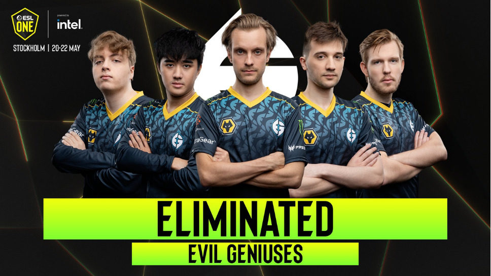 Evil Geniuses eliminated from Stockholm Major after a disappointing run cover image