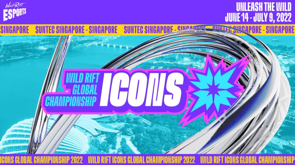2022 Wild Rift Icons Global Championship moved from EU to Singapore cover image