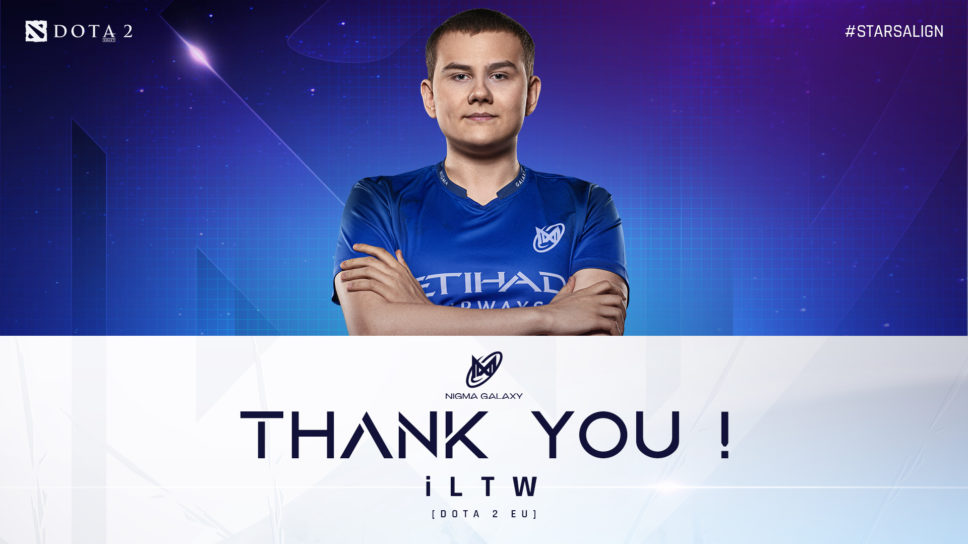 Nigma Galaxy part ways with carry player iLTW cover image