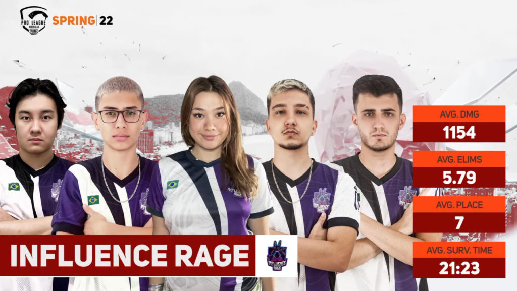 Influence Rage PMPL Americas Championship Spring 2022