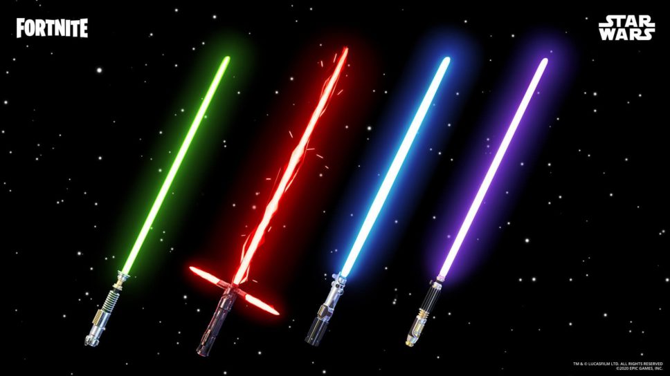 Fortnite to add Lightsabers back into the game just before May 4 cover image