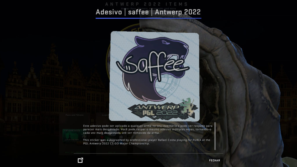 Adesivo do saffe - Foto: Reprodução/Valve