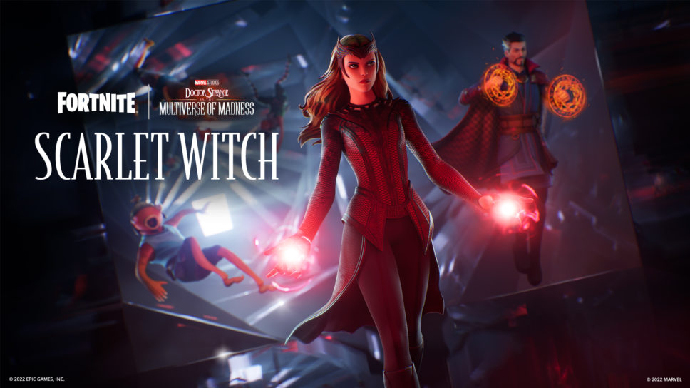 The Scarlet Witch joins Fortnite just in time for ‘Doctor Strange in the Multiverse of Madness’ release cover image