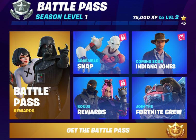 Darth Vader, Indiana Jones, and more… Fortnite Chapter 3: Season 3 battle-pass leaks cover image