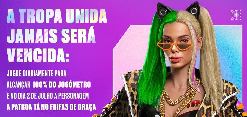 Anitta no Free Fire: personagem poderá ser desbloqueada de graça cover image