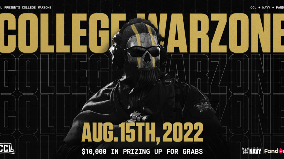 CCL announces $10,000 College Warzone event to highlight the stars of tomorrow cover image