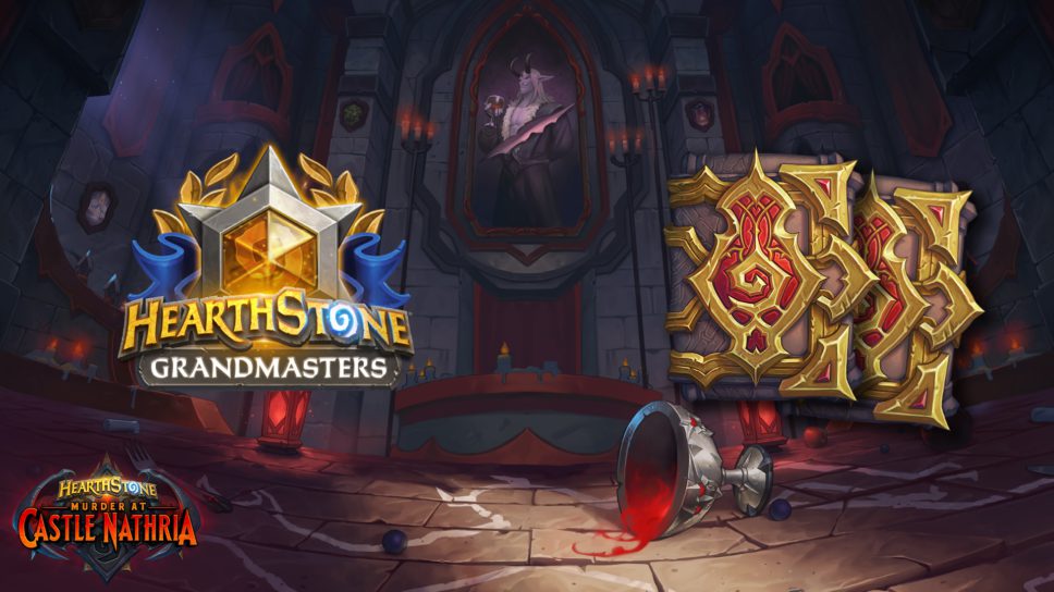 Everything to know about Hearthstone Grandmasters: Last Call and how to earn Murder at Castle Nathria card packs! cover image