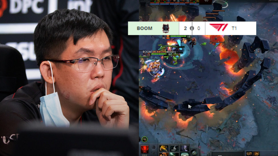 BOOM Esports destroys T1 with Mushi as stand-in cover image