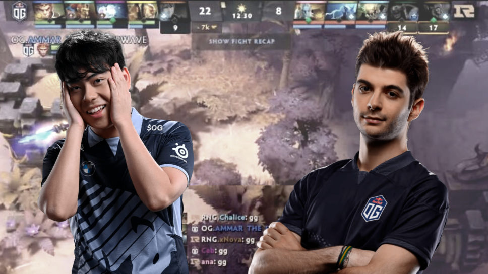 The anticipated duel between ana and Ceb is cut short as OG takes down RNG in just 12 minutes cover image