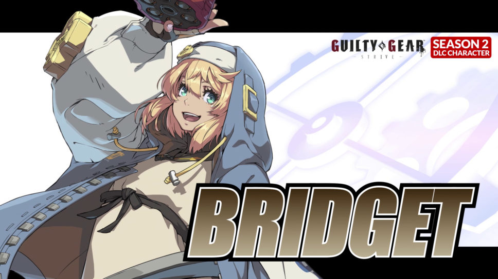 Bridget zips into Guilty Gear Strive! cover image