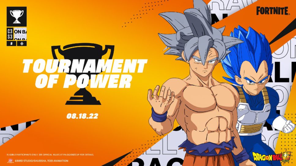 Enter Fortnite’s Tournament of Power for Dragon Ball prizes cover image